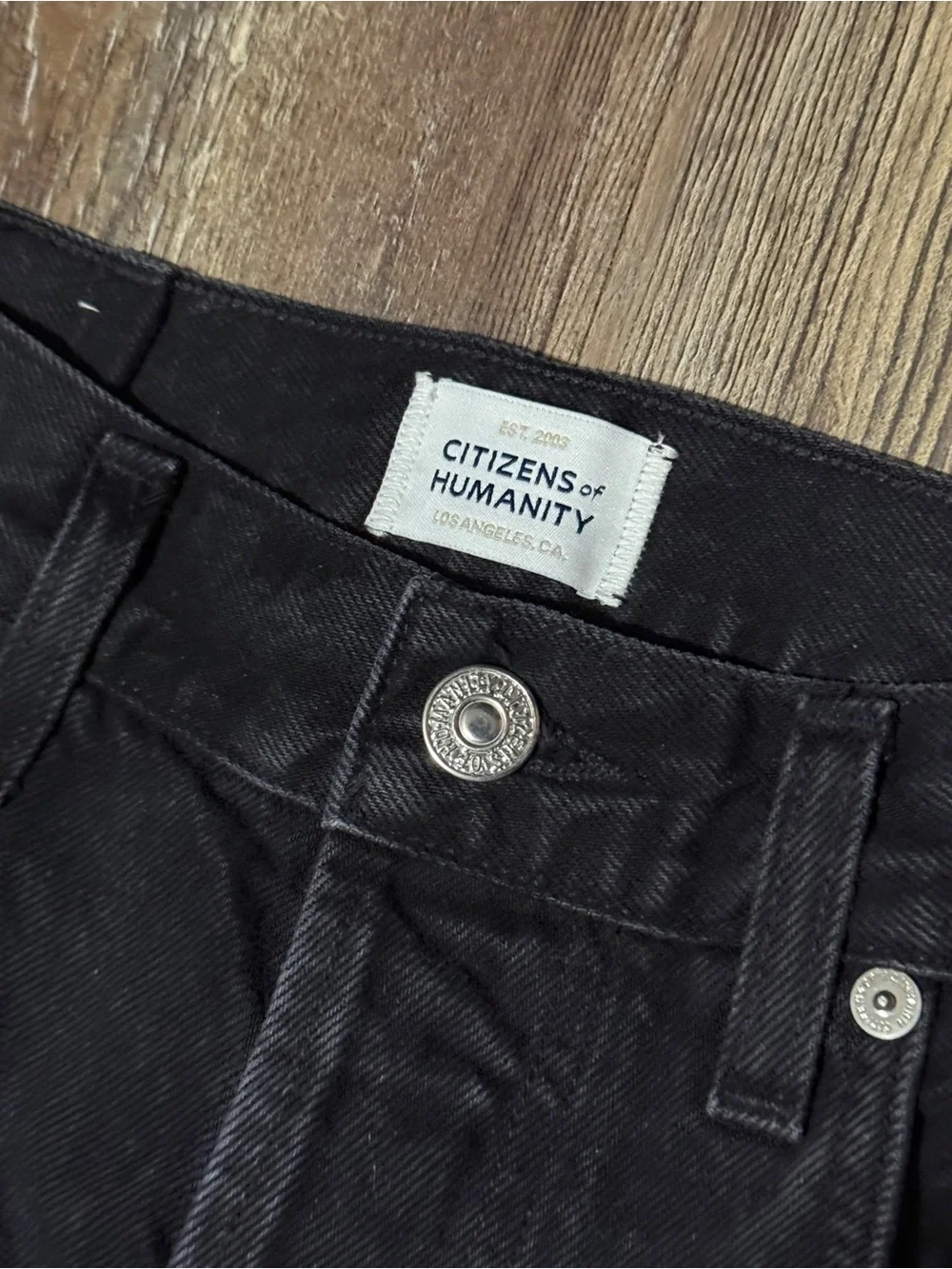 Citizens of Humanity Horseshoe Jeans Women's 26 Barrel Leg Baggy Designer Denim